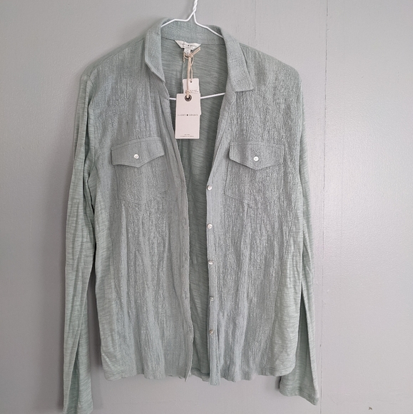 Lucky Brand Women's Button Down Long Sleeve Pocket Shirt - Picture 4 of 10